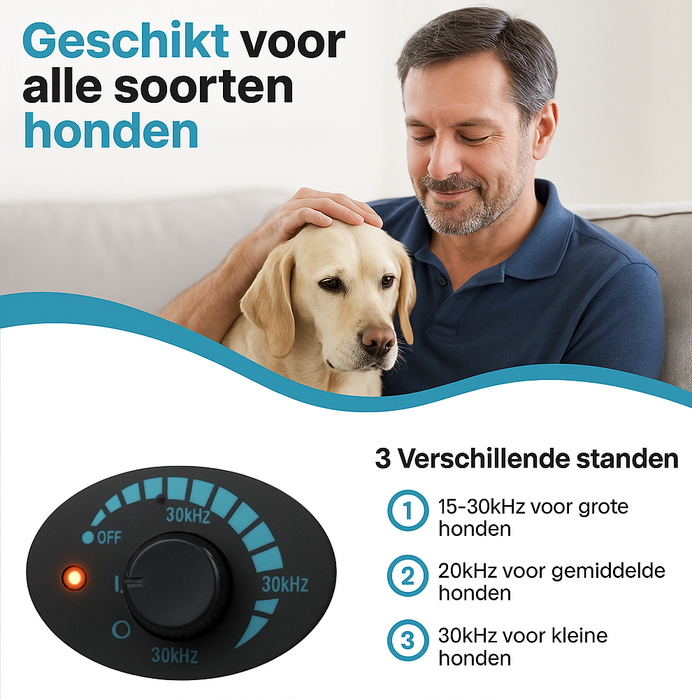 Blafstopper™ Nooit meer last van geblaf in huis!