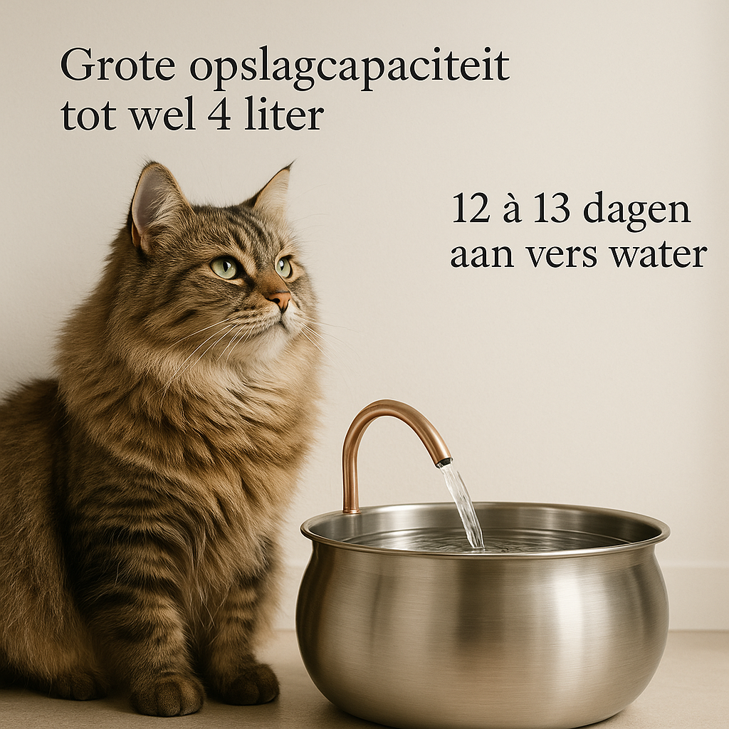KatFontein™ | Altijd vers water, elke slok een verfrissing!