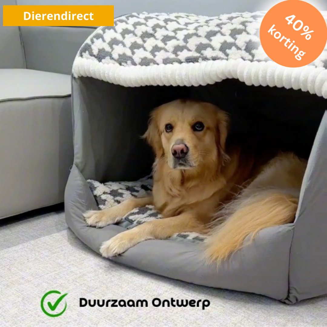 PawHaven™ | Ultiem Comfortbed voor Blije, Ontspannen Huisdieren