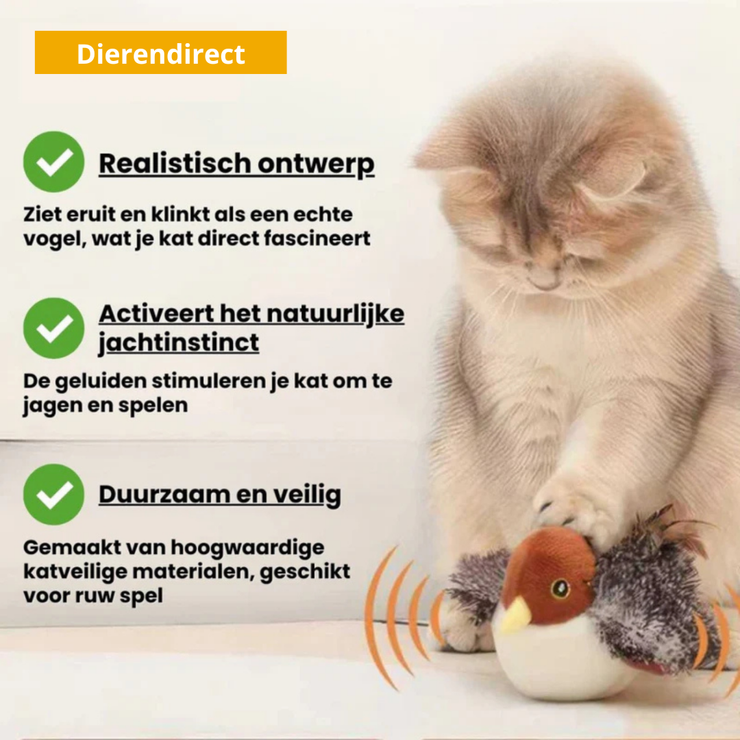 Jachtvogel™ | Ontwaak de jager in je kat!