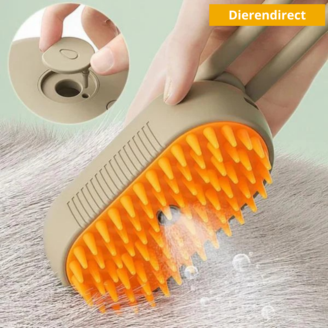 Stoomborstel⢠| Zeg vaarwel tegen losse haren in huis!