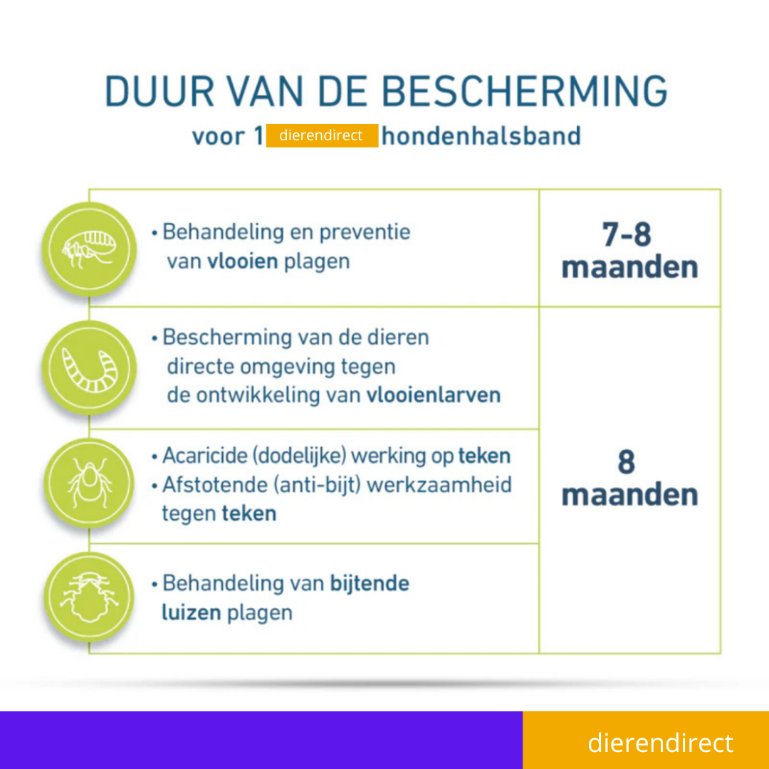 Vlooienhalsband™ Nooit meer last van vlooien!