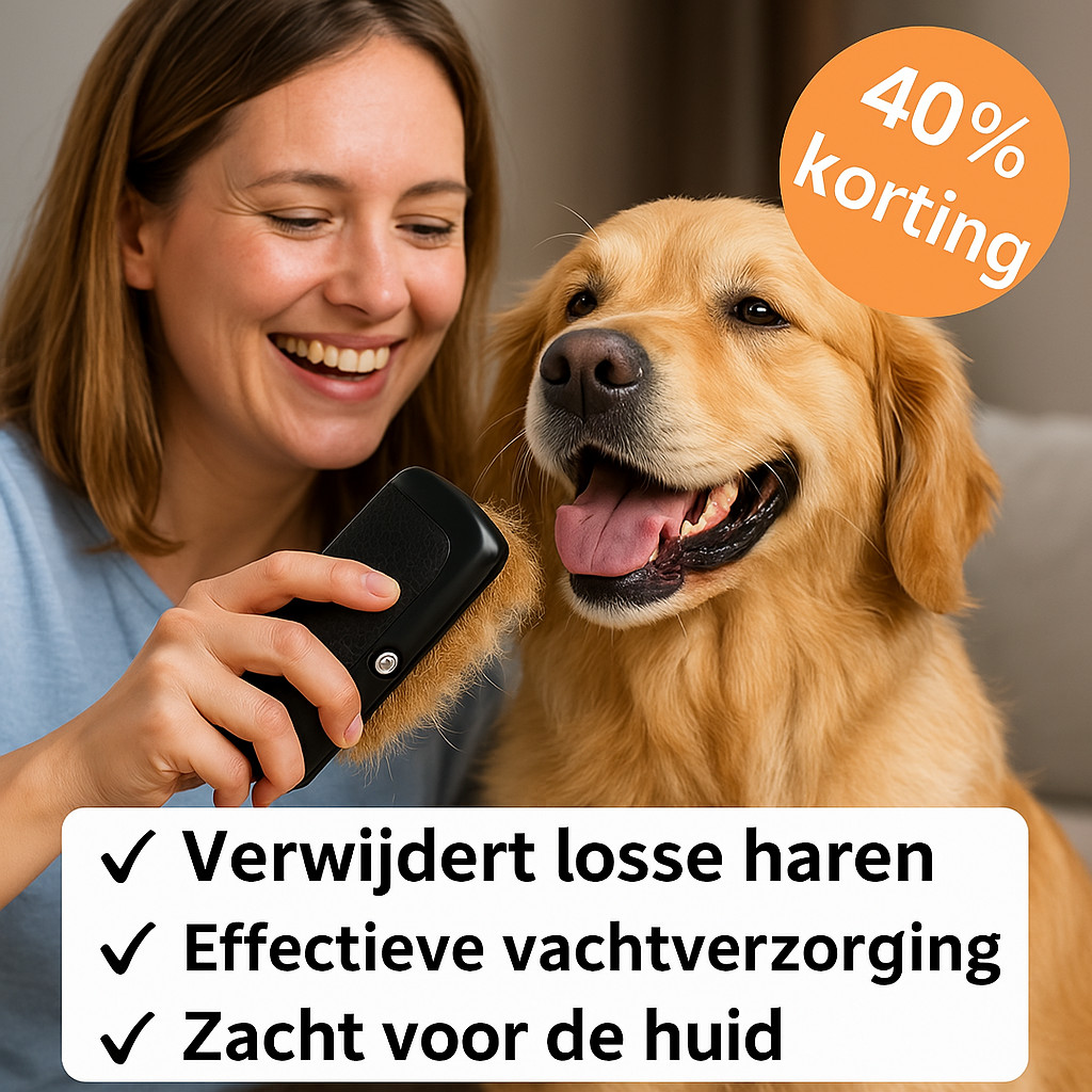 CozyComb™ | Effectieve haarverwijderaar & ontviltingsborstel