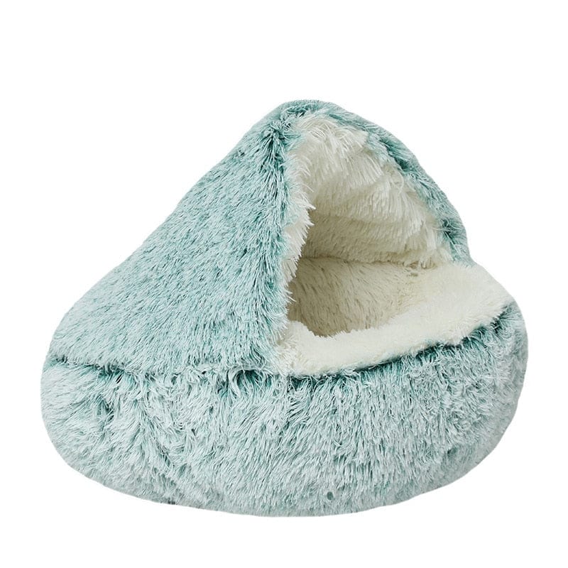 CozyNook Pluche Zacht Hond- en Kattenbed Rond Bed