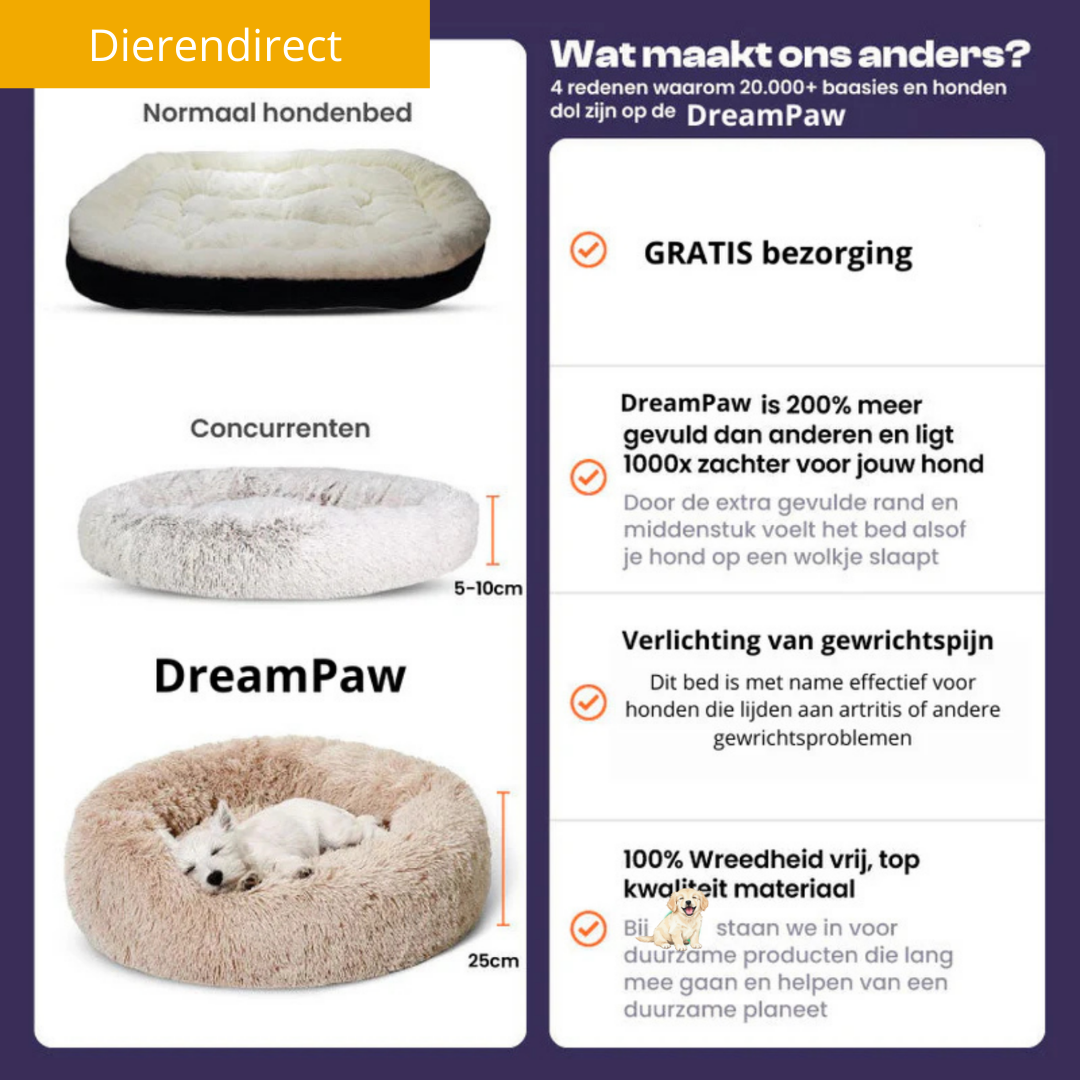 DreamPaw™ | Waar pootjes rust vinden en dromen beginnen!