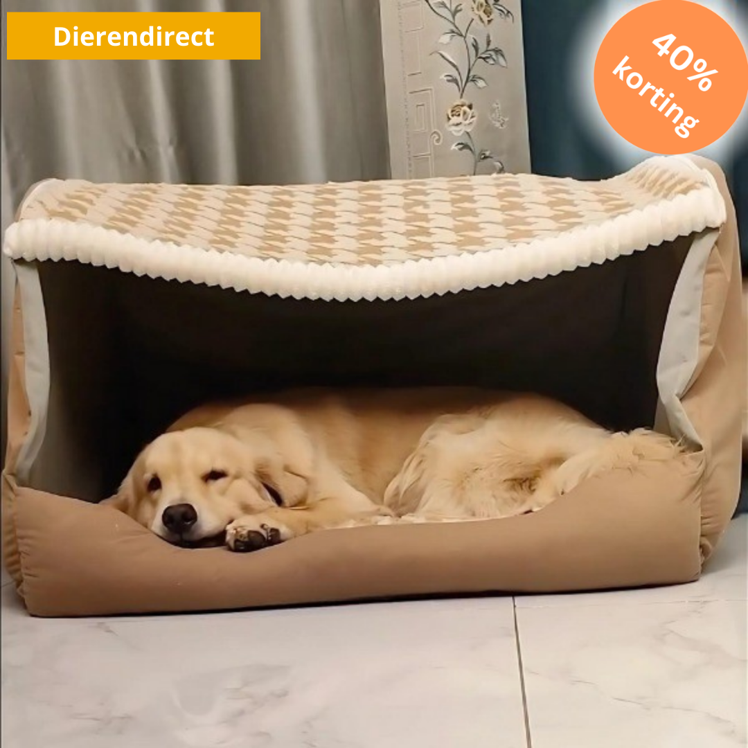 PawHaven™ | Ultiem Comfortbed voor Blije, Ontspannen Huisdieren