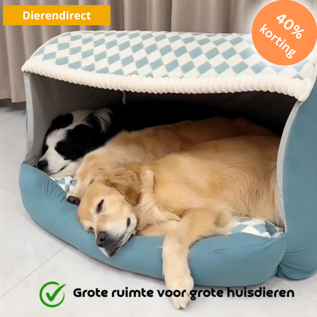 PawHaven™ | Ultiem Comfortbed voor Blije, Ontspannen Huisdieren